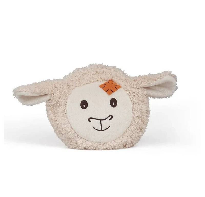GRÜNSPECHT Wärmekissen Wärmekissen Schaf Kirschkernkissen Baby Körnerkissen Tiere 374-V1 von GRÜNSPECHT