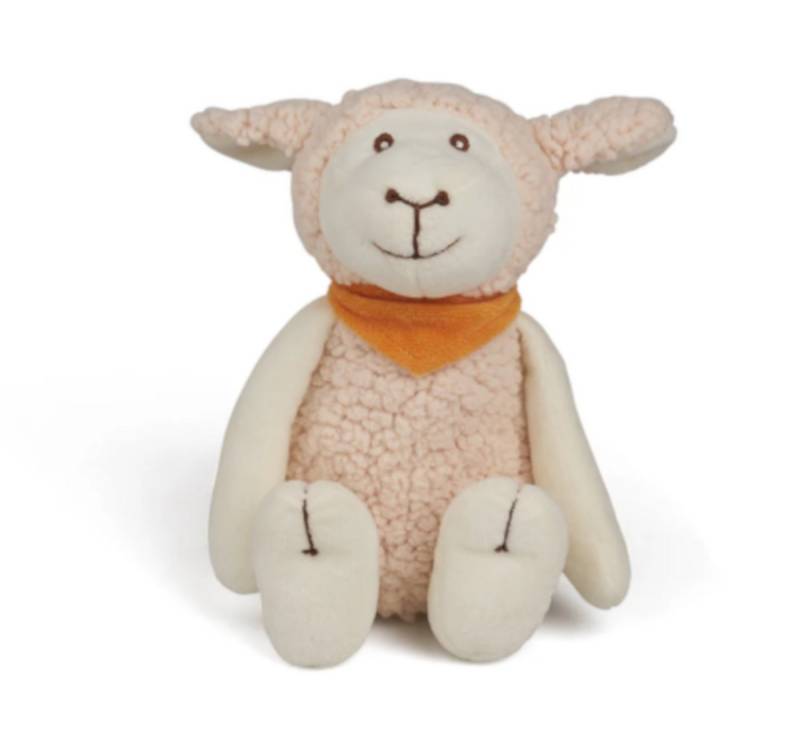 GRÜNSPECHT Wärmekissen Wärmekuscheltier Schaf Baby 336-V4, Füllung: Rapssamen von GRÜNSPECHT