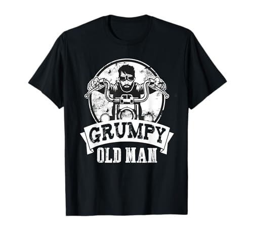 GRUMPY OLD MAN BIKER GIFTS Fathers Day Motorcycle for Dads T-Shirt von GRUMPY OLD MAN BIKER GIFTS