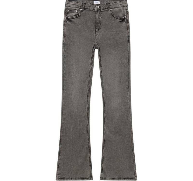 GRUNT Bootcut-Jeans GRTexas Low Flare (1-tlg) GRUNT Mädchenjeans „GRTexas Low Flare“ – Bootcut Jeans in Grau von GRUNT