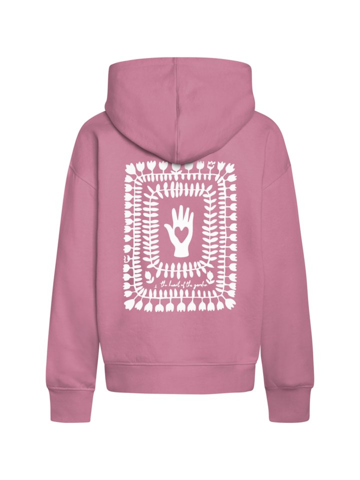 GRUNT Kapuzensweatshirt GRNoles (1-tlg) GRUNT Kapuzenpullover GRNoles in Rosé mit Print – Mädchen von GRUNT