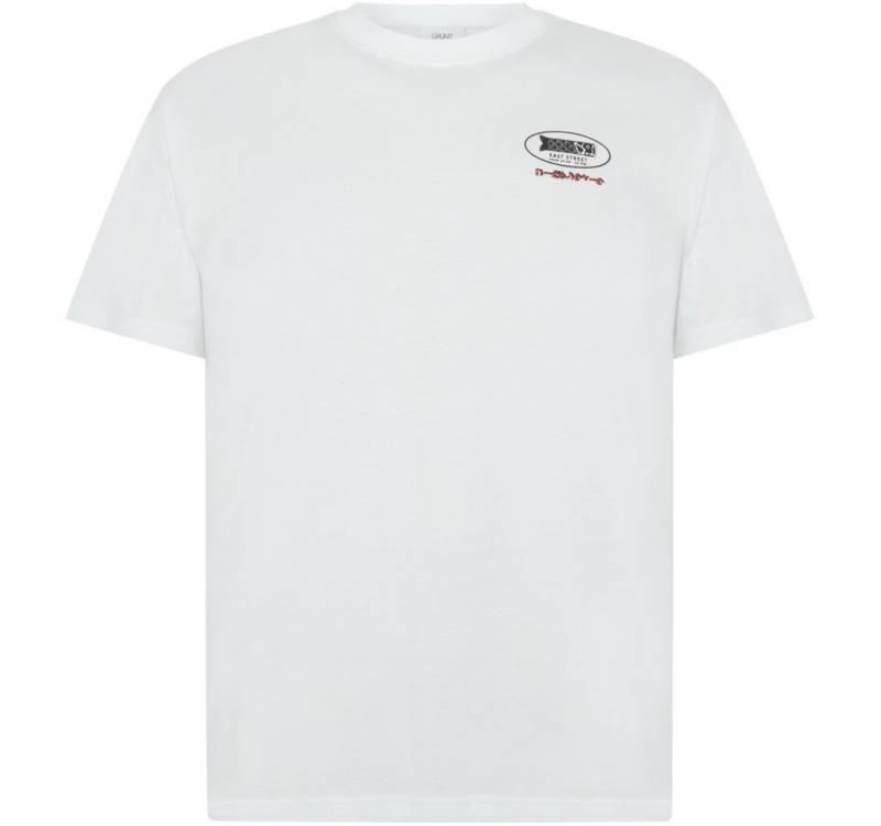 GRUNT T-Shirt GRDang (1-tlg) Frontprint & großflächiger Rückenprint „Golden Week“ von GRUNT