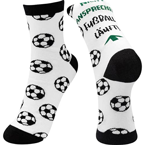 GRUSS & CO Zaubersocken Motiv Fußball, Größe 41-46 von GRUSS & CO