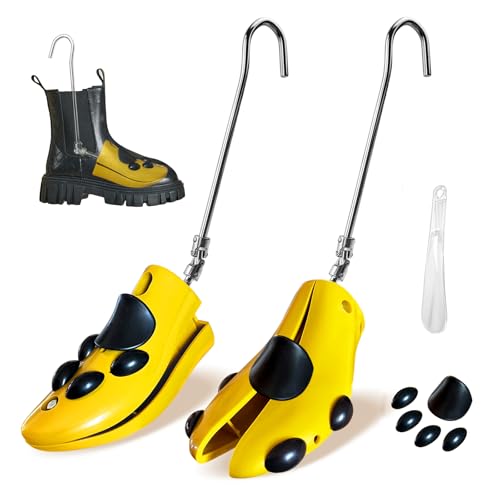 GRW Stiefelspanner für Cowboystiefel, Damen und Herren, verstellbar, dicke breite Füße, Cowboystiefelspanner für hohen Spann Breite Größe 40-47, gelb, 7-13 US GRW Stiefelspanner für Cowboystiefel, Damen und Herren, verstellbar, dicke breite Füße, Cowboystiefelspanner für hohen Spann Breite Größe 40-47, gelb, 7-13 US von GRW