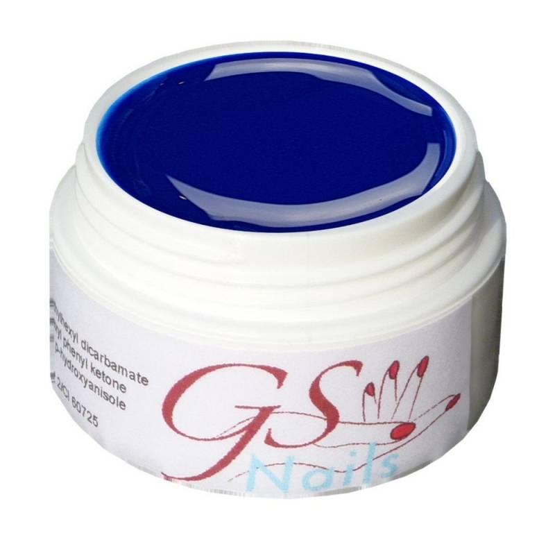 GS-Nails UV-Gel 5ml Dunkel Blau 10 #A6 von GS-Nails