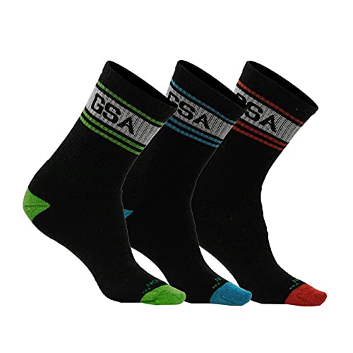 GSA Herren Superlogo Stripes Socken, 51-Sortiert, 41-45 von GSA