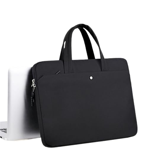 GSCLZ Frauen Laptop Fall 13,3 in 14,6 in 15,6 in Handtasche for Tablet Moblie Telefon Laptop Tasche(Black,14.6in) von GSCLZ