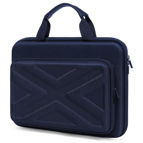 GSCLZ Hard Shell Laptop Sleeve 13 14 15 16 17 Zoll for Notebook Aktentasche Handtasche for Männer Frauen(Dark blue,17.3 inch) von GSCLZ