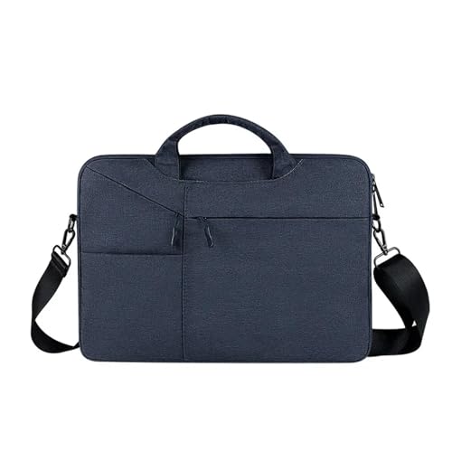 Laptop Tasche 15 6 Zoll Hülse Fall Wasserdichte Notebook Tasche Computer Handtasche Aktentasche Tasche(Dark blue,13-13.3 inch) von GSCLZ