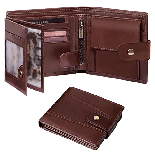 GSG Geldbörse Herren Multifunktionale RFID Rindsleder Geldbörsen Wallets mit 17 Kreditkartenfächern, 2 Geldscheinfächern, 2 Ausweisfächern, 1 Münzfach Geschenkbox Braun GSG Geldbörse Herren Multifunktionale RFID Rindsleder Geldbörsen Wallets mit 17 Kreditkartenfächern, 2 Geldscheinfächern, 2 Ausweisfächern, 1 Münzfach Geschenkbox Braun von GSG SINCE 1998