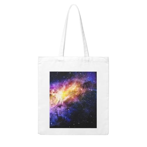 GSGCSBYMLG Einkaufstasche aus Segeltuch, Motiv: Galaxie im Universum, waschbare Einkaufstasche GSGCSBYMLG Einkaufstasche aus Segeltuch, Motiv: Galaxie im Universum, waschbare Einkaufstasche von GSGCSBYMLG