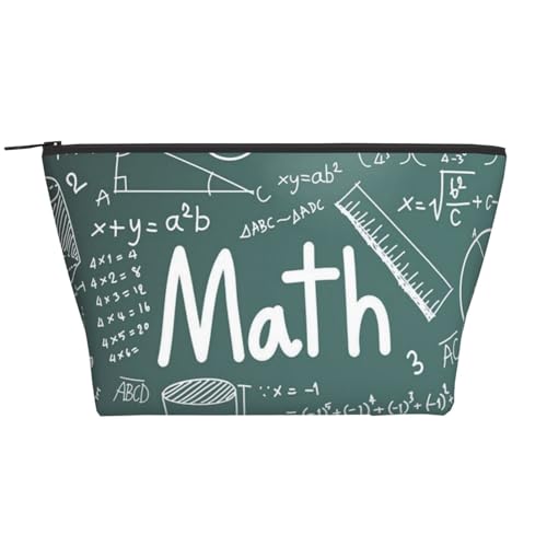 GSGCSBYMLG Formulas Shapes Theory Math Lektion Word Printed Daily Storage Bag Travel Organizer Bag with Zipper Portable Kulturtasche, Schwarz , Einheitsgröße GSGCSBYMLG Formulas Shapes Theory Math Lektion Word Printed Daily Storage Bag Travel Organizer Bag with Zipper Portable Kulturtasche, Schwarz , Einheitsgröße von GSGCSBYMLG