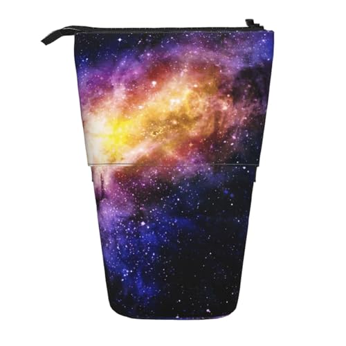 GSGCSBYMLG Galaxy in The Universe Bedrucktes Teleskop-Federmäppchen von GSGCSBYMLG