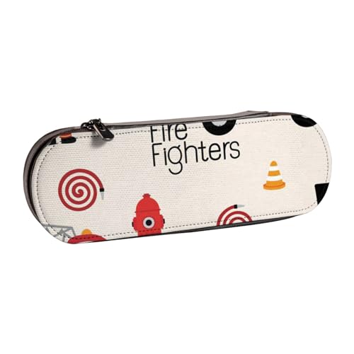 GSGCSBYMLG Kleine Jungen und Mädchen in Feuerwehrleuten bedrucktes Leder-Federmäppchen Schreibwaren-Tasche GSGCSBYMLG Kleine Jungen und Mädchen in Feuerwehrleuten bedrucktes Leder-Federmäppchen Schreibwaren-Tasche von GSGCSBYMLG