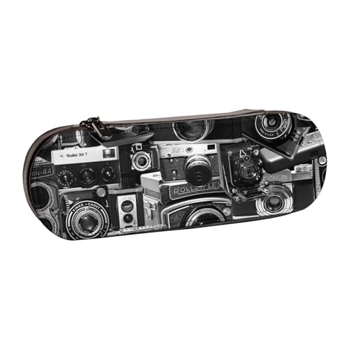 GSGCSBYMLG Retro Cool Camera Collection Bedrucktes Leder-Federmäppchen Schreibwaren-Tasche GSGCSBYMLG Retro Cool Camera Collection Bedrucktes Leder-Federmäppchen Schreibwaren-Tasche von GSGCSBYMLG