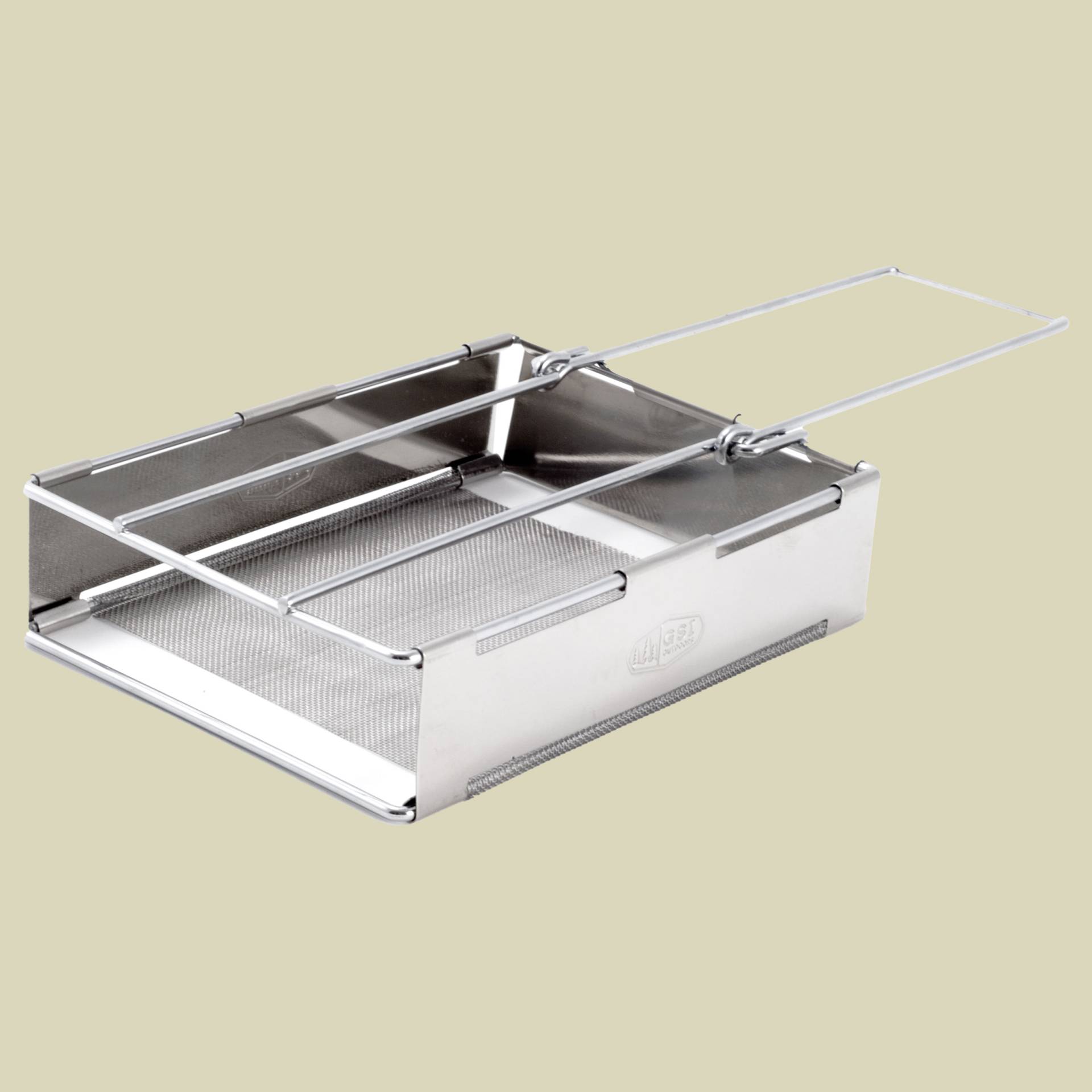 GLACIER Stainless Toaster Größe 17 x 14,5 x 1,3 cm von GSI Outdoors