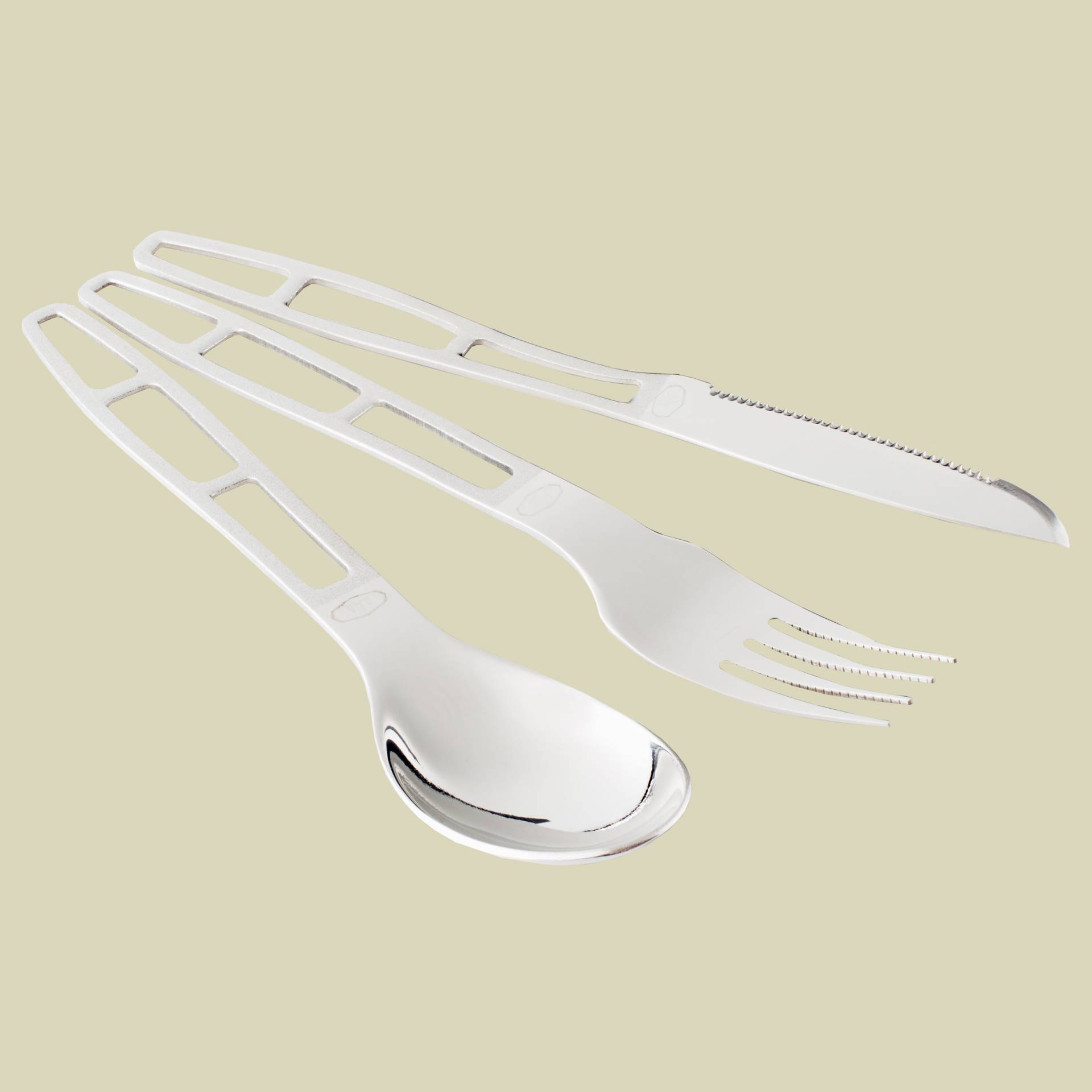 Glacier Stainless 3 PC Cutlery Set von GSI Outdoors