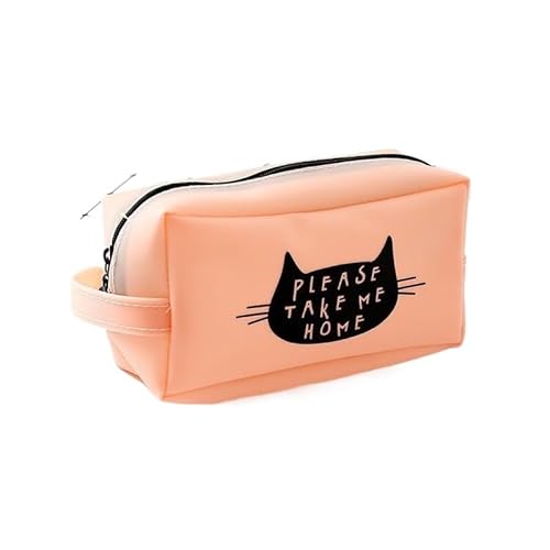 GSJNHY Bleistiftbox 1Pcs Katze Schule Bleistift Fällen Nette Bleistift Box Große Kapazität Beutel Büro Schule Schreibwaren Stift Box (Color : B) von GSJNHY