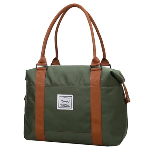 Reise Seesack Große Reisetasche for Damen, Kabinen-Tragetaschen, Handtasche, Oxford-Stoff, Segeltuch, wasserdichte Umhängetaschen for Damen, Wochenend-Übernachtungstasche für Herren, Dame, Camping, Wa von GSJNHY