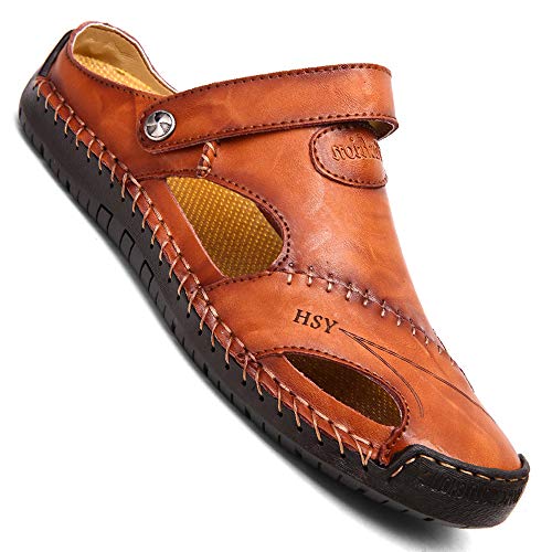 Freizeitschuhe Wanderschuhe Männer Sport-Outdoor Wasser Fischer Atmungsaktive Sandale EU46 von GSNOW