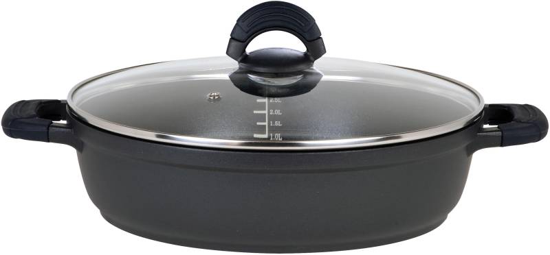 GSW Bräter "SilcoGuss noir" 1 Stk. tlg. Aluminiumguss von GSW