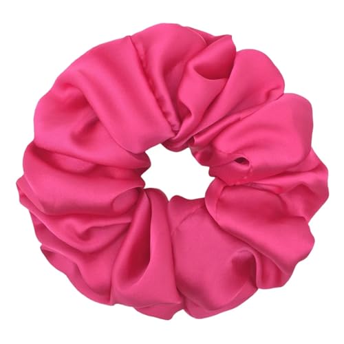 Haarschmuck Übergroße Haargummis for Frauen Satin Elastische Haargummis Pferdeschwanzhalter Kopfbedeckung Chouchou Cheveux Femme Plus Big(Color7) von GSXLZ