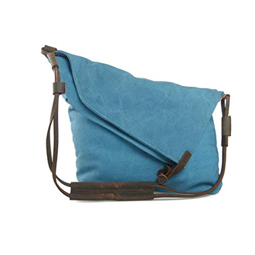 GSZCCZS Canvas -Umhängetasche ， College Messenger Retro Literary Stoff Crossbody Dame Einkaufsbörsen Travel Rucksack von GSZCCZS