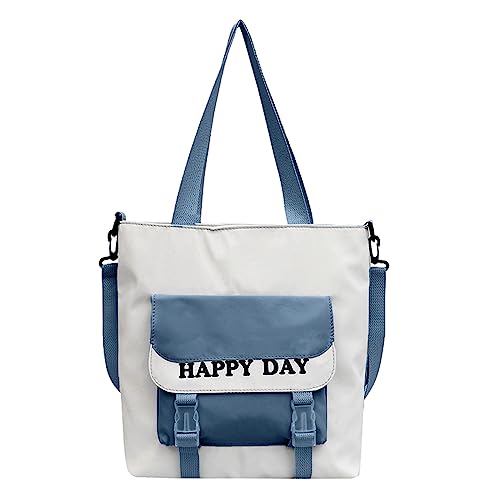 GSZCCZS Cases & Sleeves Student Student Umhängetasche Outdoor Freizeit Campus Handtasche Jugend Mode einfache süße Umhängetaschen Herren Brieftaschen blockieren Laptop -Tasche für Frauen von GSZCCZS