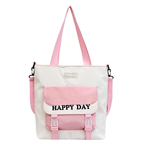 GSZCCZS Cases & Sleeves Student Student Umhängetasche Outdoor Freizeit Campus Handtasche Jugend Mode einfache süße Umhängetaschen Herren Brieftaschen blockieren Laptop -Tasche für Frauen von GSZCCZS