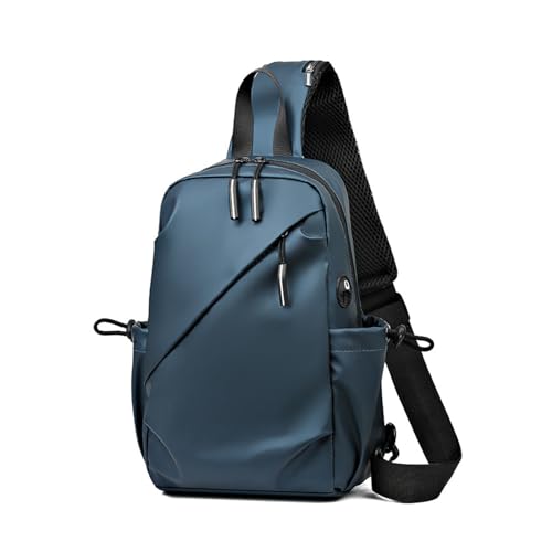 GSZCCZS Crossbody Bag Herren große Kapazität 1 Umhängetasche ist kein einfaches Wasser, das multifunktionaler Brustbeutel ist von GSZCCZS