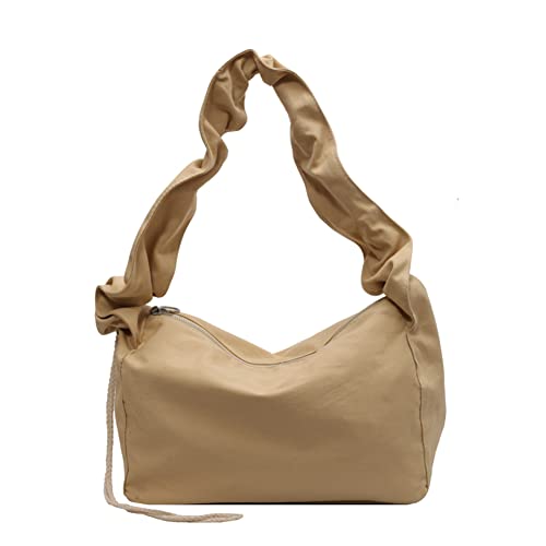 GSZCCZS Frauen weibliche Einkaufstaschen tragbare Modedamen Handtaschen Einheitliche Farbe großer Kapazität weiblicher Geldbörsen von GSZCCZS