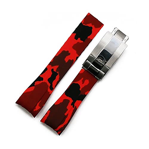 GSZCCZS Gummi -Gurt Herren -Tarnuhr Accessoires für Wassergeister GMT wasserdicht GSZCCZS Gummi -Gurt Herren -Tarnuhr Accessoires für Wassergeister GMT wasserdicht von GSZCCZS
