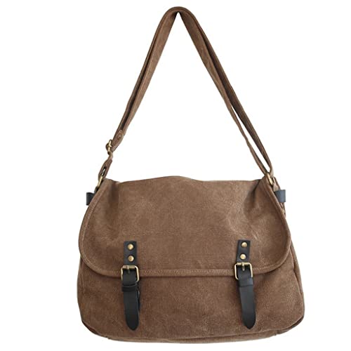 GSZCCZS Herren -Leinwand -Umhängetaschen Freizeit -Einkaufstaschen Reisen Sie Herren Messenger Bags Messenger -Taschen Handtaschen (e) von GSZCCZS