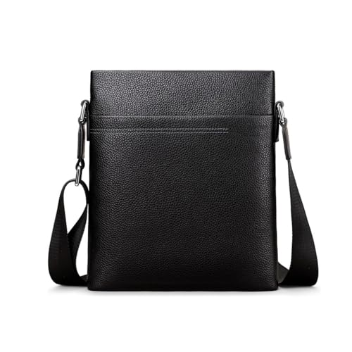 GSZCCZS Herren Umhängetaschen Crossbody Body Business Rucksack kleiner Lederbeutel Aktentasche von GSZCCZS