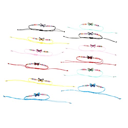 GSZCCZS Mädchen Accessoires 12pcs Schmuckperlen Armband Handgemachte elastische Armbänder für einstellbare und langlebige Accessoires für Halskette von GSZCCZS