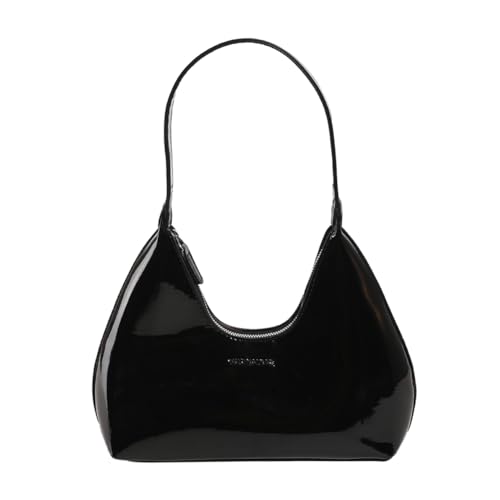 GSZCCZS Patentleder Geldbeutel, Schulter -Tasche Bagy2k Hobo Handtaschen, vielseitige Halbzug Tasche Freizeitmodische Umhängetasche SATC von GSZCCZS