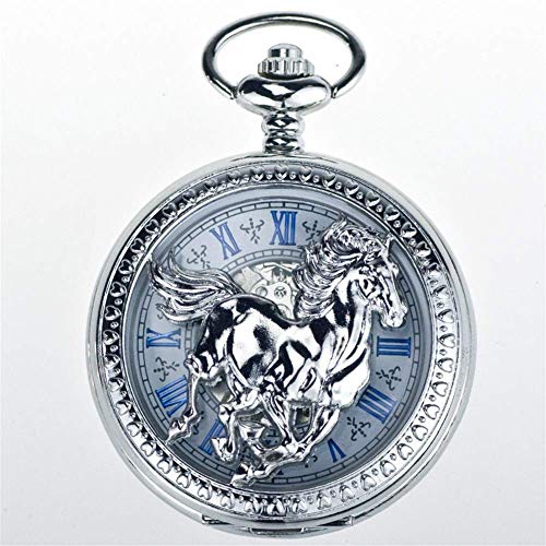 GSZCCZS Silberpferde Hohle, automatische mechanische Uhrenhöhlen -Retro -Untersuchungstisch zum Gedenken an Männer und Frauen, um die Taschenuhr zu erinnern. GSZCCZS Silberpferde Hohle, automatische mechanische Uhrenhöhlen -Retro -Untersuchungstisch zum Gedenken an Männer und Frauen, um die Taschenuhr zu erinnern. von GSZCCZS