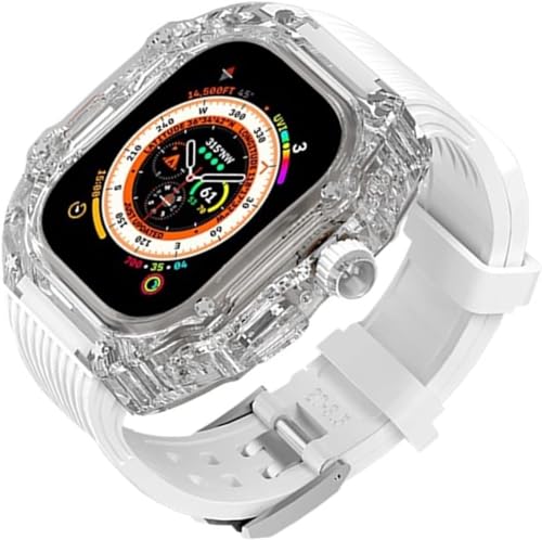 GSZCCZS Transparente Lünette Watch Hülle Gummiband GSZCCZS Transparente Lünette Watch Hülle Gummiband von GSZCCZS