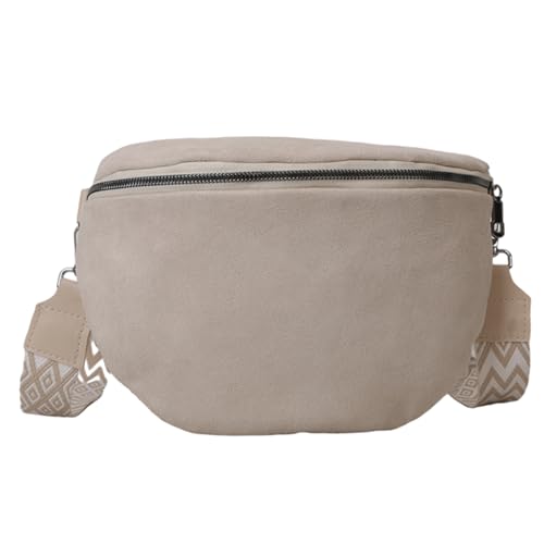 GSenhui Bauchtasche Damen Wildleder,Crossbody Bag Halbmond Tasche mit Breitem Schultergurt und Reißverschluss Umhängetasche Wildleder Klein für Frauen Winter Tasche Einkaufen GSenhui Bauchtasche Damen Wildleder,Crossbody Bag Halbmond Tasche mit Breitem Schultergurt und Reißverschluss Umhängetasche Wildleder Klein für Frauen Winter Tasche Einkaufen von GSenhui