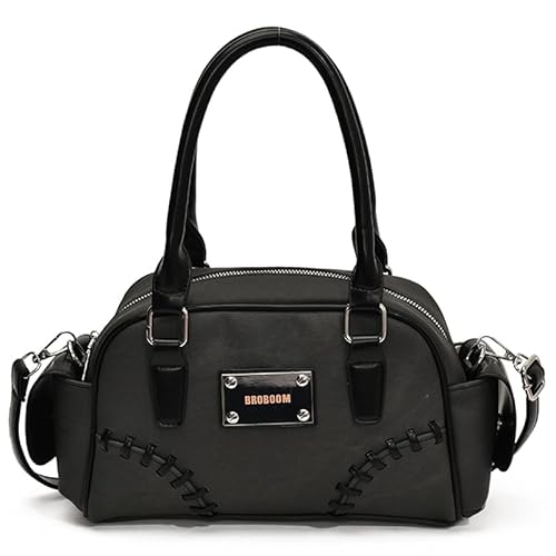 GSenhui Boston Tragetasche Damen Wildlederimitat Handtasche Vintage Umhängetasche mit Oberer Griff, Klein Schultertasche Tote Bag Handbags for Reisen Arbeit von GSenhui