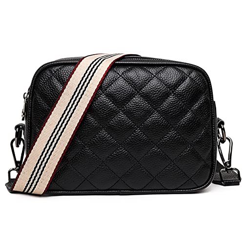 GSenhui Damen Crossbody Bag,Handtasche Damen Umhängetasche Klein Crossover Bag,Moderne Taschen mit Breitem Schultergurt mit Reißverschluss für Geschäft Reisen von GSenhui