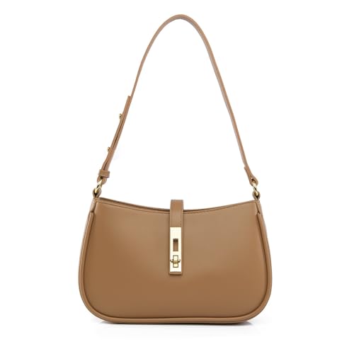 GSenhui Damen Handtasche Klein Hobo Umhängetasche Y2k Shoulder Bag Vintage PU Leder Schultertasche Elegant, Frauen Clutch Handbags für Mädchen von GSenhui
