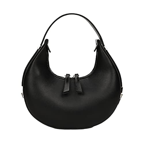 GSenhui Halbmond Achsel Tasche Hobo Bag Keine Tasche moon Umhängetasche PU Leder Tragetaschen Henkeltasche Unterarm Tasche für Abhängen Schultertasche von GSenhui