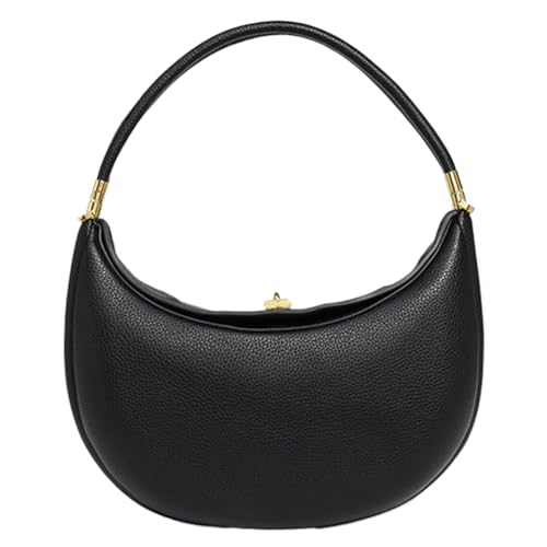 GSenhui Moon Bag Damen Halbmond Handtasche Leder Hobo Tasche Umhängetasche Frauen Crossbody Bag Y2K Shoulder Bag Henkeltaschen Klein Abendtasche Clutch Elegant von GSenhui