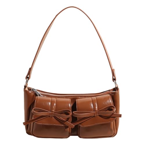 GSenhui Handtasche Damen Shoulder Bag Women Schultertasche Vintage Bag Mädchen Hobo Umhängetasche mit Mehreren Taschen Klein Crossbody Bag Y2K Tasche von GSenhui