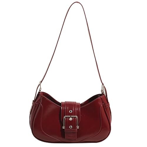 GSenhui Handtasche Kleine Damen Y2k Shoulder Bag Trend Hobo Umhängetasche Einstellbarem Gurt, Clutch Klein Crossbody Schultertasche für Mädchen Teenager von GSenhui