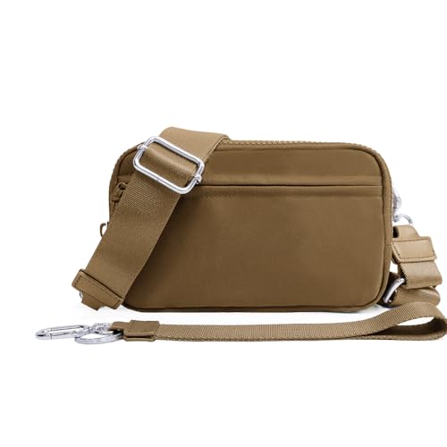 GSenhui Nylon Umhängetasche Frauen Kleine Handtasche Damen Crossbody Bag Wasserdicht Klein Taschen Brusttasche für Sport Reisen von GSenhui