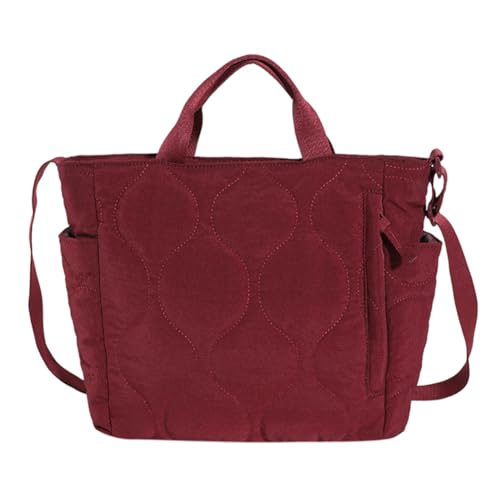 GSenhui Puffer Bag Stepptasche Damen Gesteppte Tote Bag Tragetasche Gepolsterte Hobo Leicht Umhängetasche Einfarbig Crossbody Bag Schultertasche für Büro Reisen von GSenhui