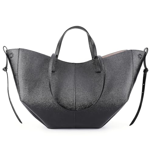 GSenhui Tote Bag Veganes Leder Handtaschen Damen Umhängetasche Große Shopper Tasche Schultertasche mit Geldbörse Henkeltaschen Gross Tragetasche für Büro Schule Einkauf Geschenk von GSenhui