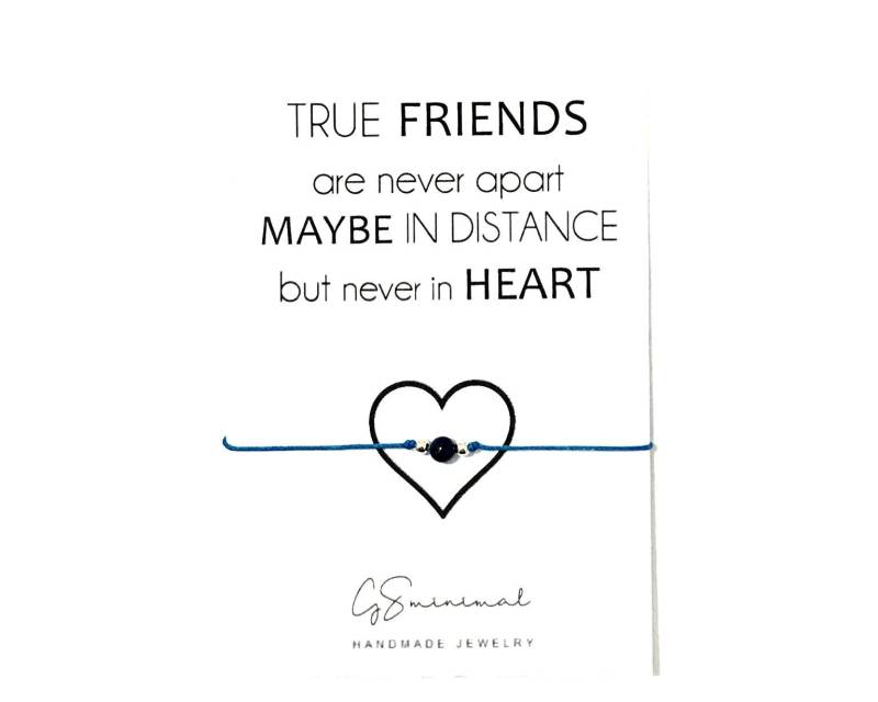 Echte Freunde Armband, Achat Rubin Sterling Silber Perlen Freundschafts Wunsch Geburtstagsgeschenk Für Sie, Geschenke Freundin Frauen von GSminimal